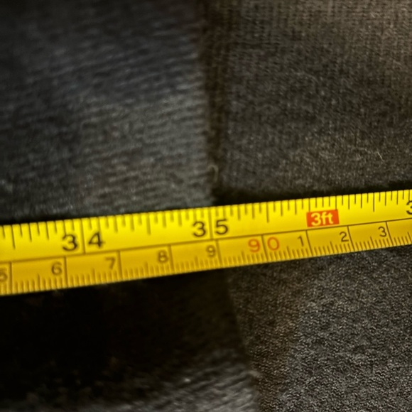 Vintage 100% Wool Ralph Lauren Black Maxi Skirt with Fringe - Picture 16 of 16